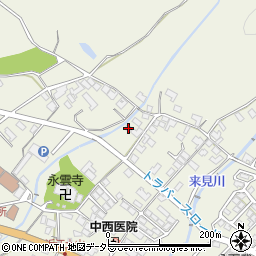 滋賀県甲賀市土山町北土山1819周辺の地図