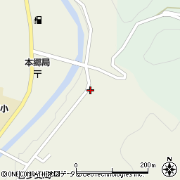 岡山県新見市哲多町本郷185周辺の地図