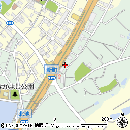 吉野家 滝野社インター店周辺の地図