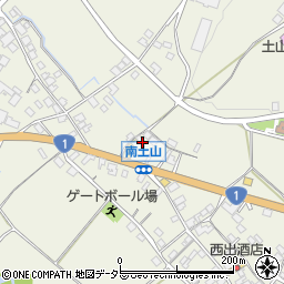 滋賀県甲賀市土山町北土山2198-4周辺の地図