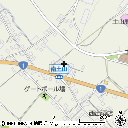 滋賀県甲賀市土山町北土山2196周辺の地図