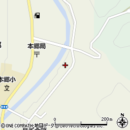 岡山県新見市哲多町本郷598周辺の地図