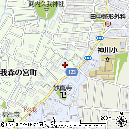 レガロアコンフォート京都伏見周辺の地図