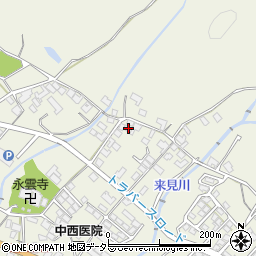 滋賀県甲賀市土山町北土山1388周辺の地図