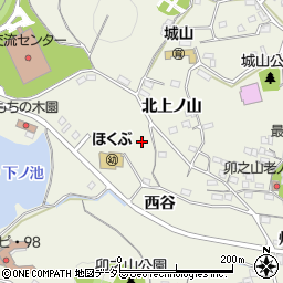 愛知県知多郡阿久比町卯坂姥ケ谷周辺の地図