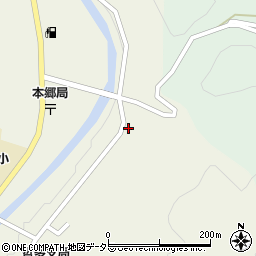 岡山県新見市哲多町本郷184周辺の地図
