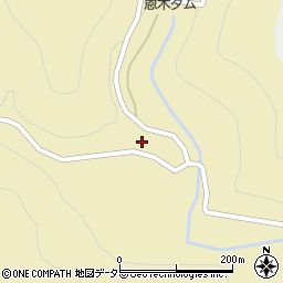 岡山県加賀郡吉備中央町溝部341周辺の地図
