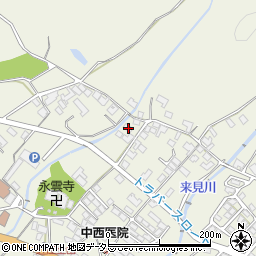 滋賀県甲賀市土山町北土山1820周辺の地図