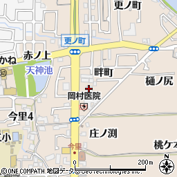 京都府長岡京市今里畔町19周辺の地図