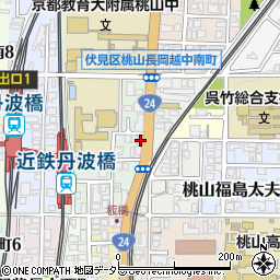 Ｙ’ｓ桃山周辺の地図