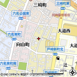 愛知県岡崎市戸崎新町6周辺の地図