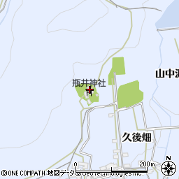 瓶井神社周辺の地図
