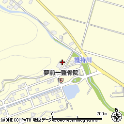 兵庫県姫路市夢前町護持243周辺の地図