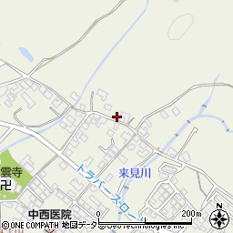 滋賀県甲賀市土山町北土山1379周辺の地図