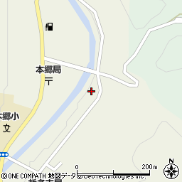 岡山県新見市哲多町本郷599周辺の地図