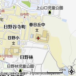 京都府京都市伏見区日野谷寺町50周辺の地図