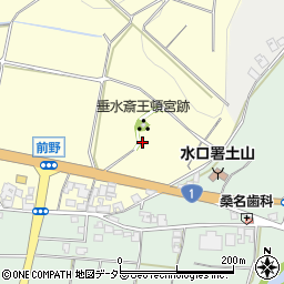 垂水斎王頓宮跡周辺の地図