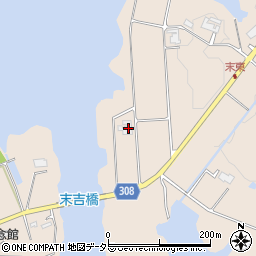 兵庫県三田市末599周辺の地図