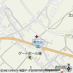 滋賀県甲賀市土山町北土山2406周辺の地図