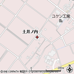 愛知県安城市高棚町土井ノ内54周辺の地図