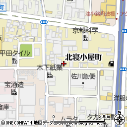 京都府京都市伏見区北寝小屋町48周辺の地図