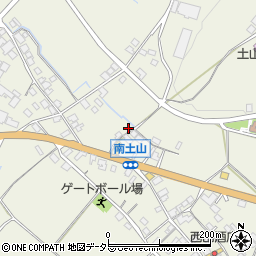 滋賀県甲賀市土山町北土山2405周辺の地図