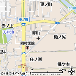 京都府長岡京市今里畔町16周辺の地図