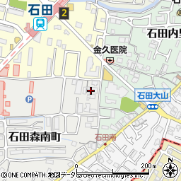 デイサービスセンター・空・石田事業所周辺の地図