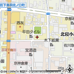 京都府京都市伏見区下鳥羽渡瀬町191周辺の地図