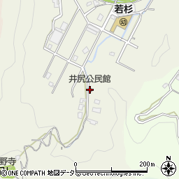 井尻公民館周辺の地図