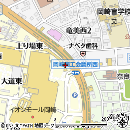 愛知県岡崎市戸崎町ばら山周辺の地図