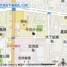 京都府京都市伏見区下鳥羽渡瀬町126周辺の地図