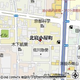 京都府京都市伏見区北寝小屋町41周辺の地図