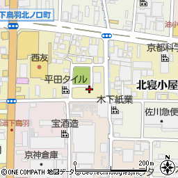 京都府京都市伏見区下鳥羽渡瀬町204周辺の地図