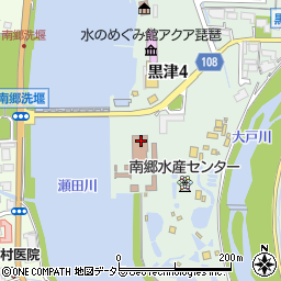 近畿地方整備局琵琶湖河川事務所　調査課周辺の地図