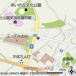 滋賀県甲賀市土山町北土山2025周辺の地図