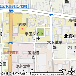 京都府京都市伏見区下鳥羽渡瀬町199周辺の地図