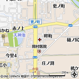京都府長岡京市今里畔町20周辺の地図