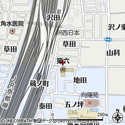 ＢＷＨＬシックス草田店周辺の地図