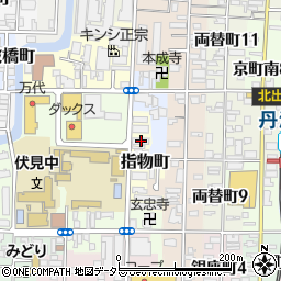京都府京都市伏見区指物町562周辺の地図