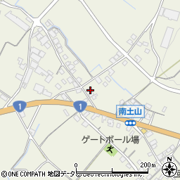 滋賀県甲賀市土山町北土山2417周辺の地図