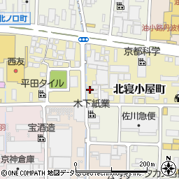 京都府京都市伏見区北寝小屋町56周辺の地図