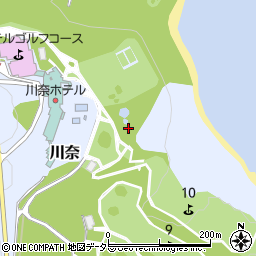 川奈ホテルゴルフコース　大島コース周辺の地図