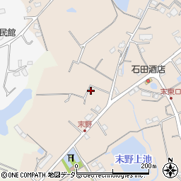 兵庫県三田市末1876周辺の地図