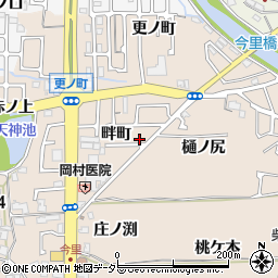 京都府長岡京市今里畔町15周辺の地図