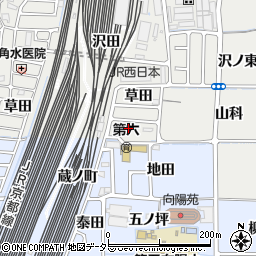 京都洗機周辺の地図