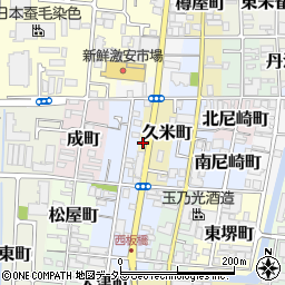 京都府京都市伏見区久米町647-1周辺の地図
