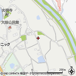 〒669-1354 兵庫県三田市大畑の地図