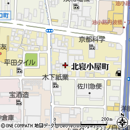 京都府京都市伏見区北寝小屋町50周辺の地図