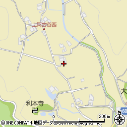 兵庫県川辺郡猪名川町上阿古谷清水垣内406周辺の地図